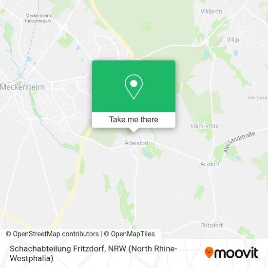 Schachabteilung Fritzdorf map