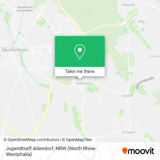 Карта Jugendtreff Adendorf