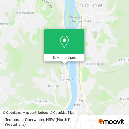Карта Restaurant Oberwinter