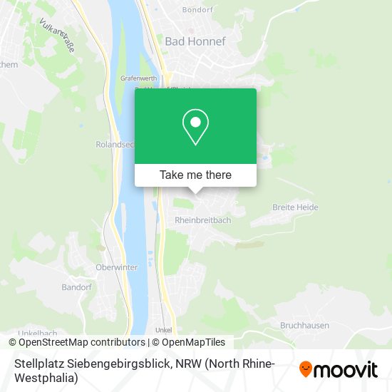 Stellplatz Siebengebirgsblick map