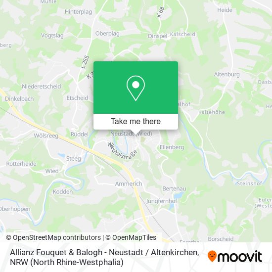 Карта Allianz Fouquet & Balogh - Neustadt / Altenkirchen
