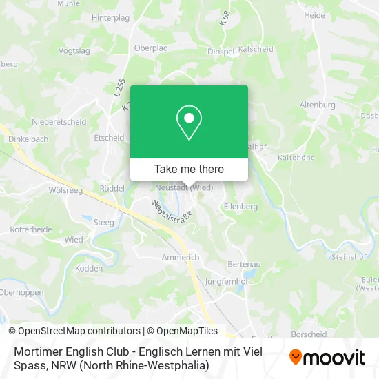 Карта Mortimer English Club - Englisch Lernen mit Viel Spass