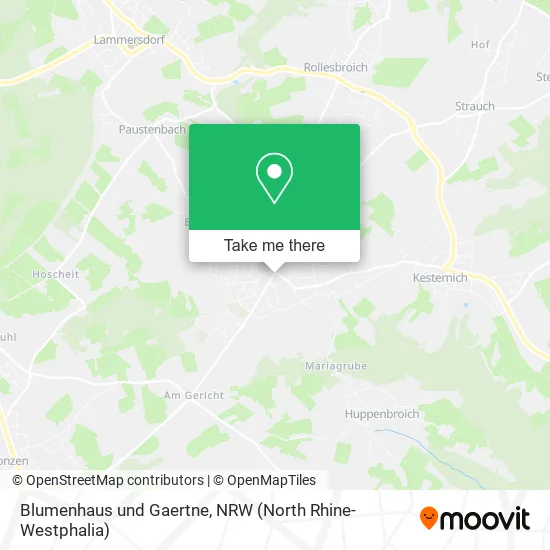 Карта Blumenhaus und Gaertne