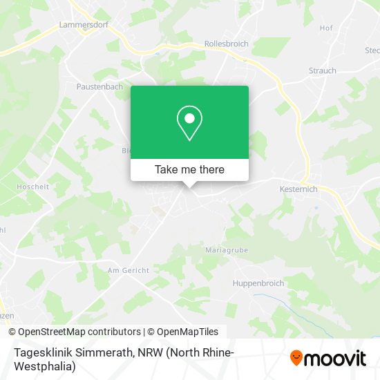 Tagesklinik Simmerath map