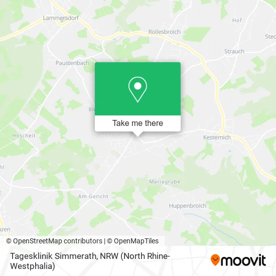 Карта Tagesklinik Simmerath