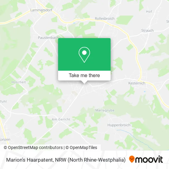 Карта Marion's Haarpatent