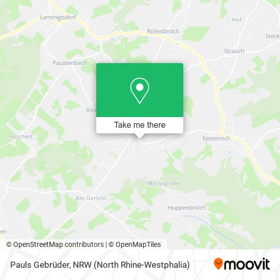 Pauls Gebrüder map