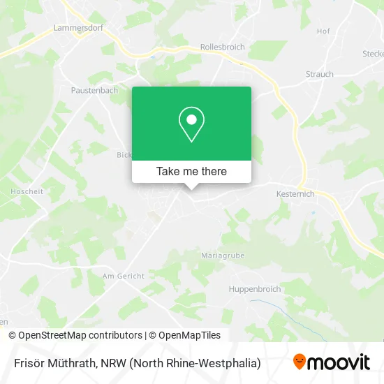 Карта Frisör Müthrath