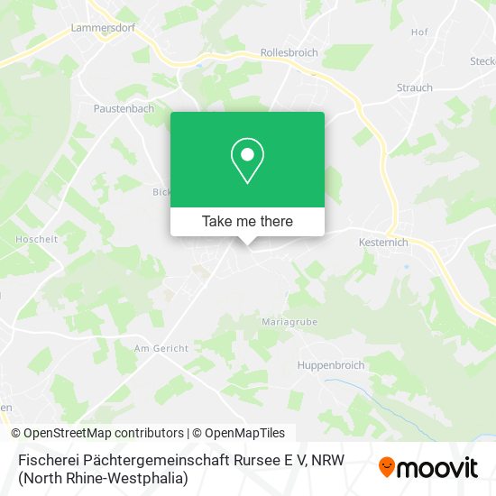 Fischerei Pächtergemeinschaft Rursee E V map
