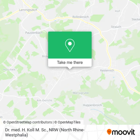 Карта Dr. med. H. Koll M. Sc.