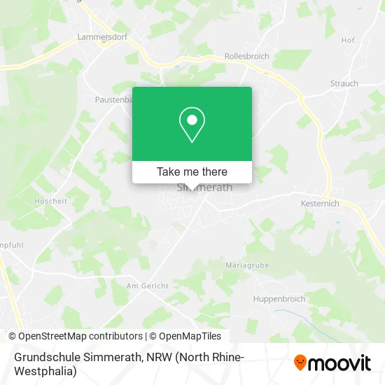 Карта Grundschule Simmerath