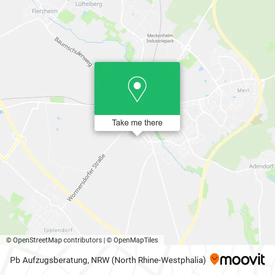 Карта Pb Aufzugsberatung