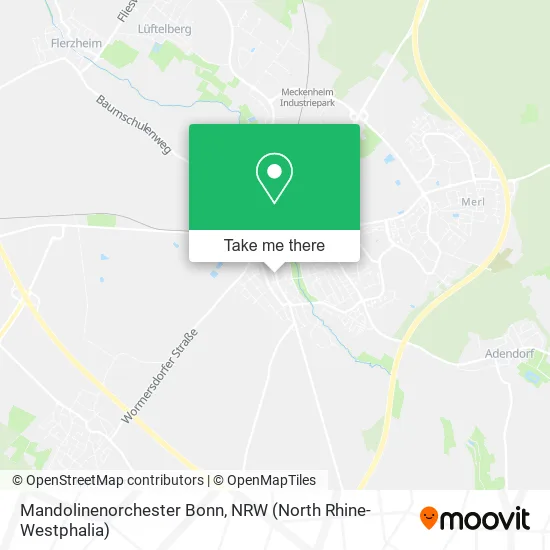 Карта Mandolinenorchester Bonn