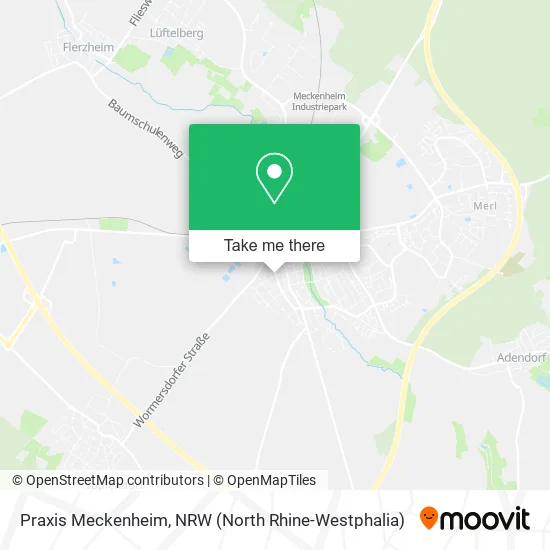 Карта Praxis Meckenheim