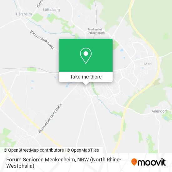 Карта Forum Senioren Meckenheim