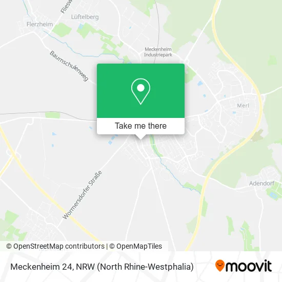 Карта Meckenheim 24