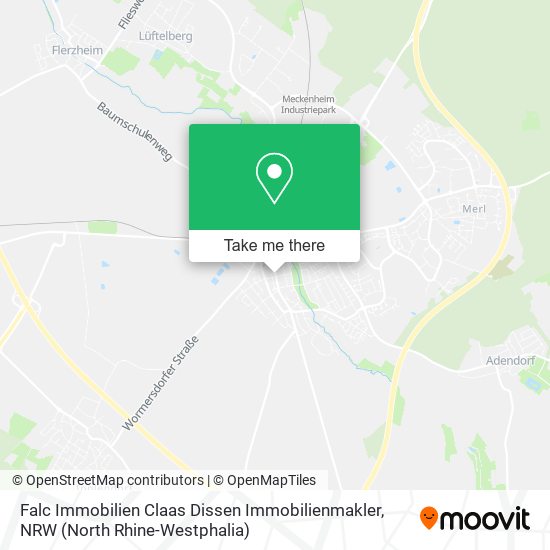 Falc Immobilien Claas Dissen Immobilienmakler map