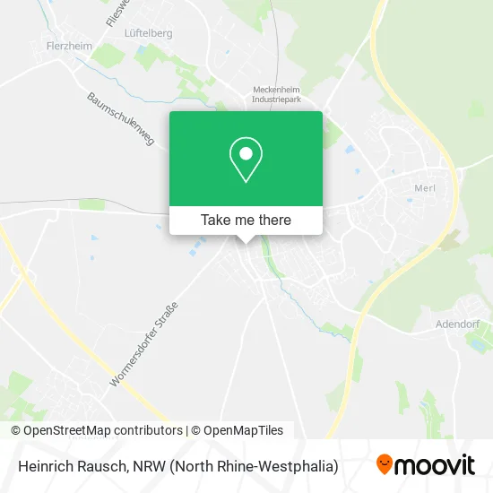 Карта Heinrich Rausch