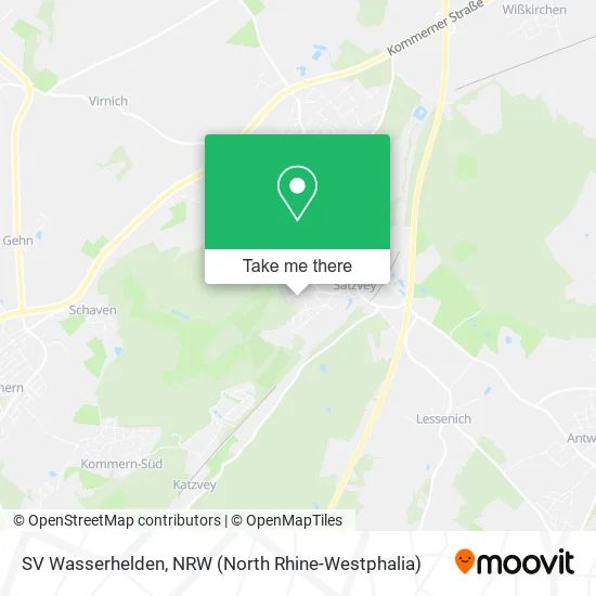 SV Wasserhelden map