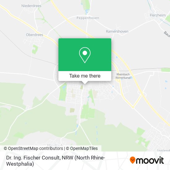 Dr. Ing. Fischer Consult map