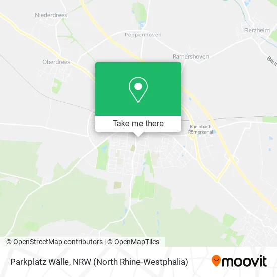 Карта Parkplatz Wälle