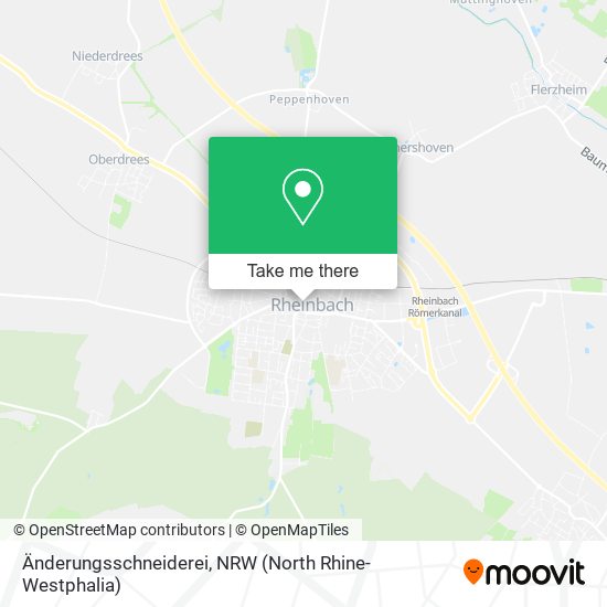 Änderungsschneiderei map