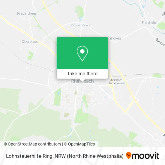 Карта Lohnsteuerhilfe-Ring
