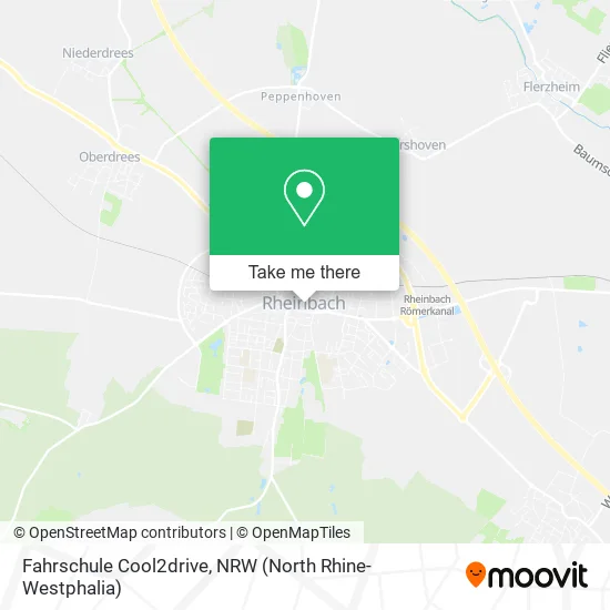Карта Fahrschule Cool2drive