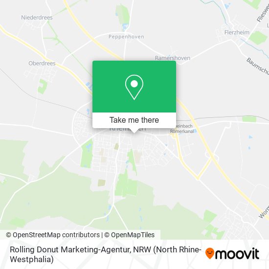 Rolling Donut Marketing-Agentur map