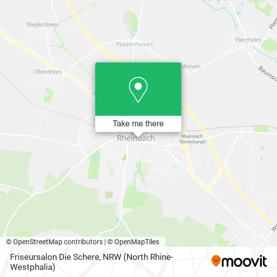 Карта Friseursalon Die Schere
