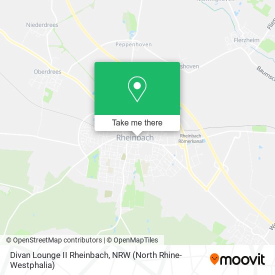 Divan Lounge II Rheinbach map