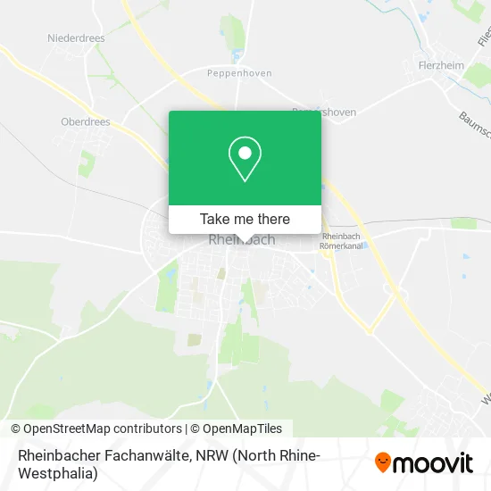 Rheinbacher Fachanwälte map