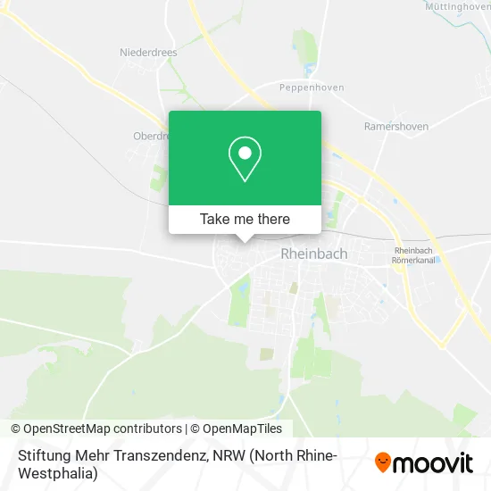 Карта Stiftung Mehr Transzendenz