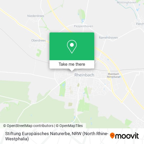 Stiftung Europäisches Naturerbe map