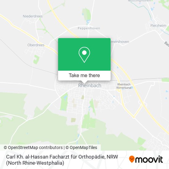 Carl Kh. al-Hassan Facharzt für Orthopädie map