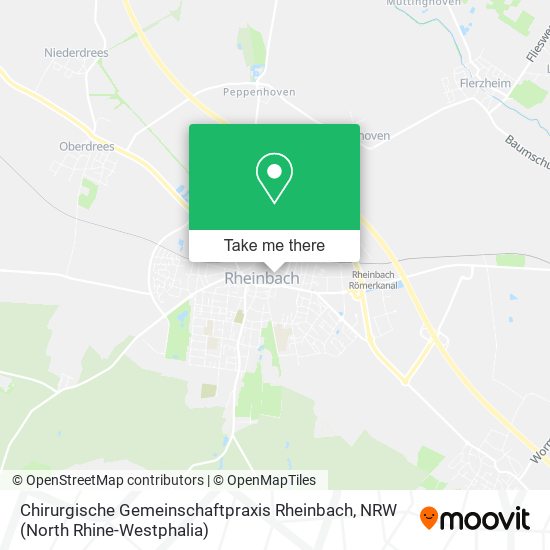 Chirurgische Gemeinschaftpraxis Rheinbach map