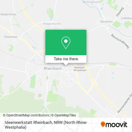 Карта Ideenwerkstatt Rheinbach