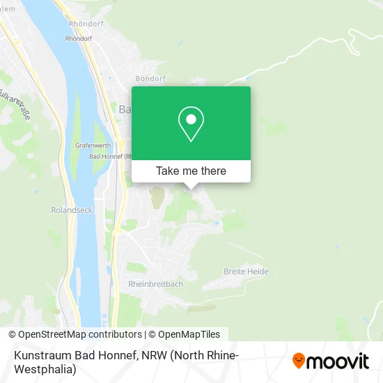 Карта Kunstraum Bad Honnef
