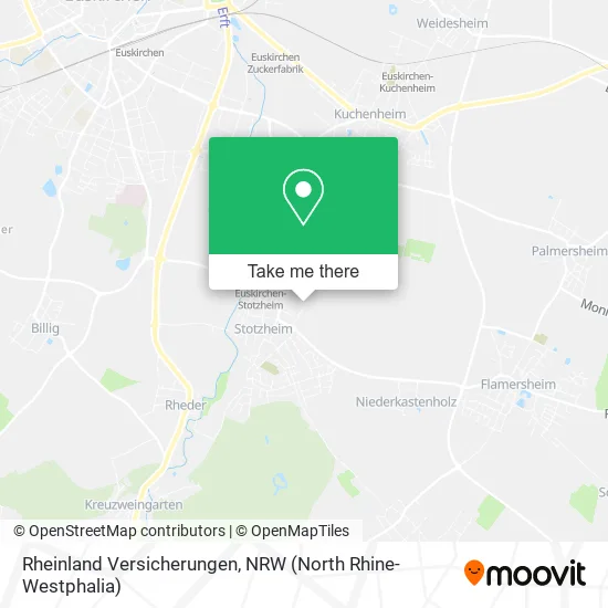 Rheinland Versicherungen map