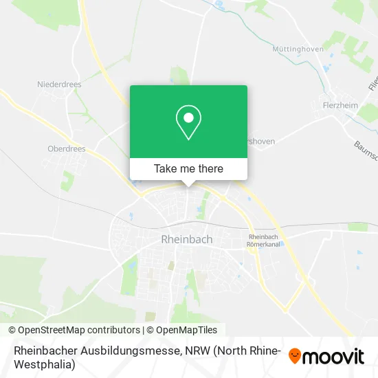 Rheinbacher Ausbildungsmesse map