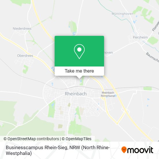 Businesscampus Rhein-Sieg map