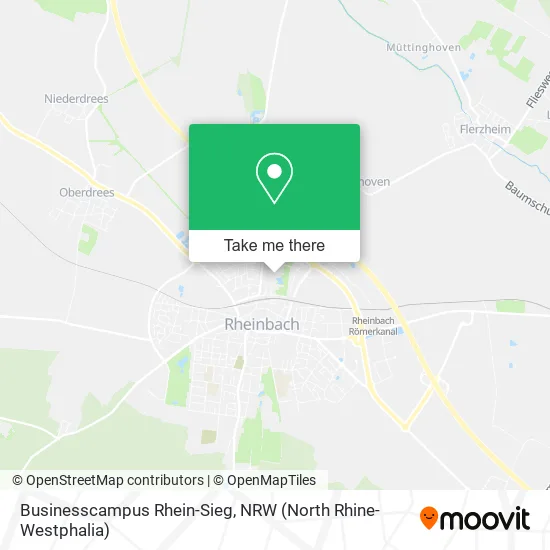 Карта Businesscampus Rhein-Sieg