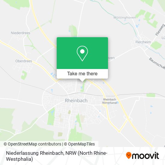 Niederlassung Rheinbach map