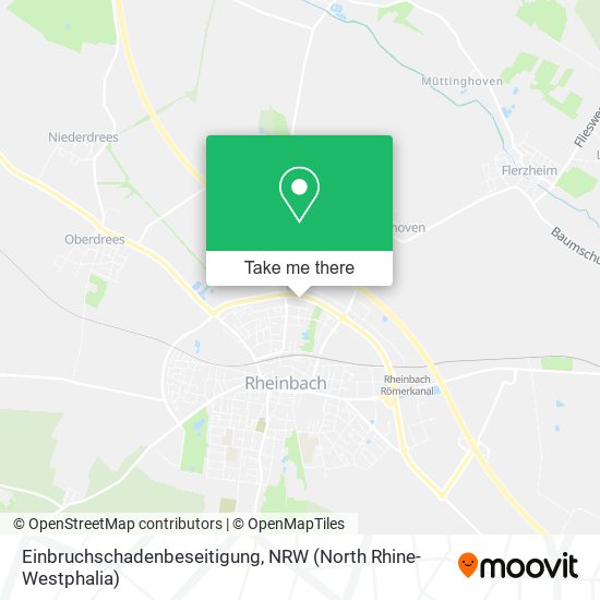 Einbruchschadenbeseitigung map