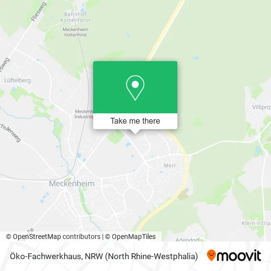 Карта Öko-Fachwerkhaus