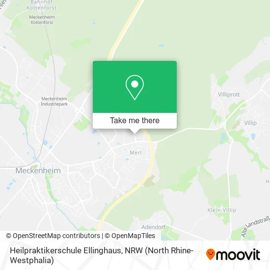 Карта Heilpraktikerschule Ellinghaus
