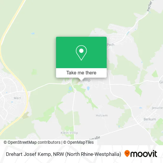 Карта Drehart Josef Kemp