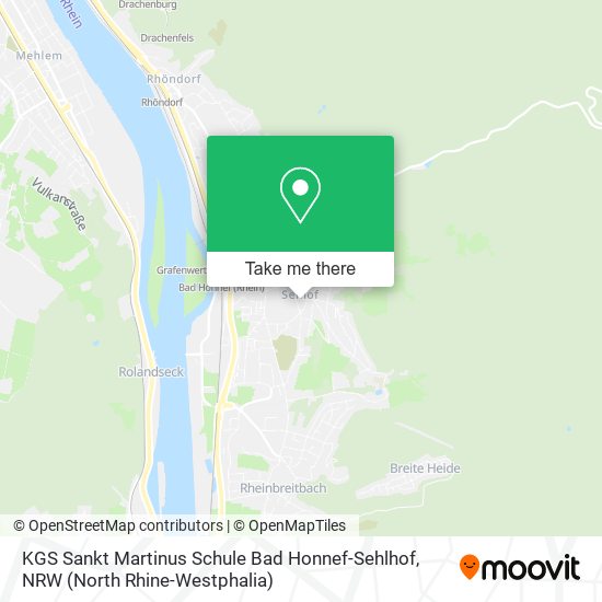 Карта KGS Sankt Martinus Schule Bad Honnef-Sehlhof