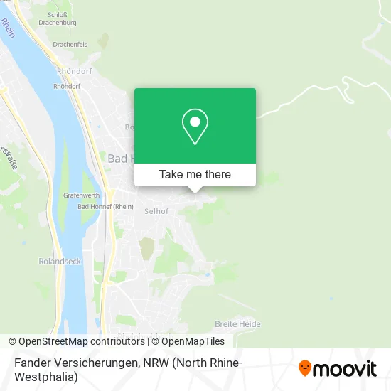 Fander Versicherungen map