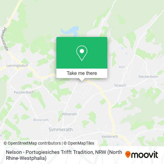 Nelson - Portugiesiches Trifft Tradition map